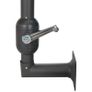 Wall-Mounted Parasol with Metal Pole 300 cm Anthracite Image 7