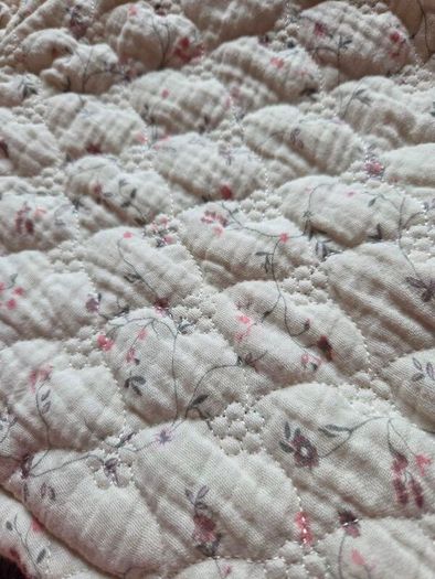 Upto1month, Bnwot Next Cream Floral Quilted Borg Fleece Hooded Jacket