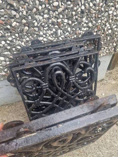 Cast iron Chair backs