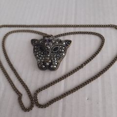 Vintage panter necklace
