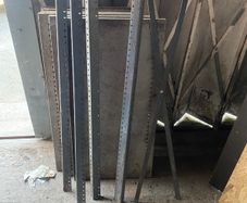 Old garage shelves