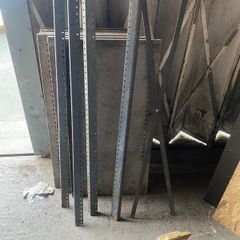 Old garage shelves