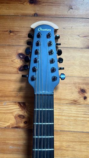 Ovation Pro Series Elite 2058-TX Guitar with moulded Ovation Hard Case