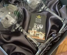 Royal Scot Crystal Wine Glasses Set of 2