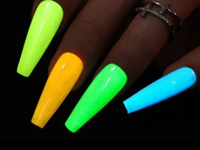 4 colour Set Luminous Extension Nail Gel 15 ml
