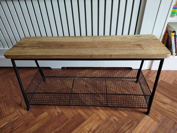 Helen James shoe bench
