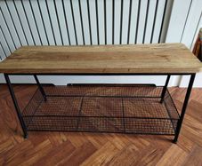 Helen James shoe bench