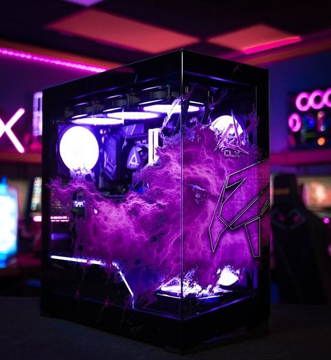 Clx Custom Gaming Pc Desktop Rtx Rgb Custom Phantek Case For Sale in ...