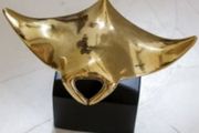Manta Ray - Polished Bronze