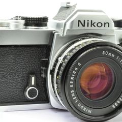 Nikon Fm Chrome + 50mm pancake F1.8 , Cla'd- Recent Full Service