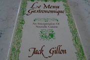 Le Menu Gastronomique Book for Sale