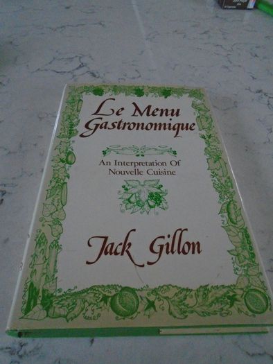 Le Menu Gastronomique Book for Sale