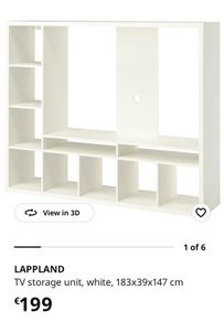 TV storage unit