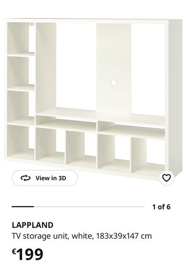 TV storage unit