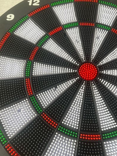 Soft tip dartboard