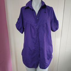 Abercrombie and Fitch ladies purple t-shirt