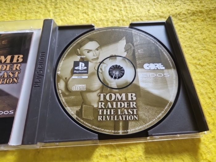 Tomb Raider The Last Revelation PlayStation1 Ps1 PlayStation2 Ps2 games Original