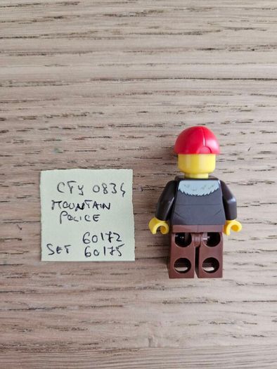 lego cty0834 mountain police, set 60172, 60175