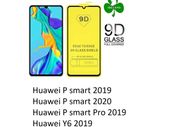 For Huawei P Smart 2019/ P smart 2020/ P smart Pro 2019/ Y6 2019 Tempered Glass 9D Full Glue Full Screen Tempered Glass