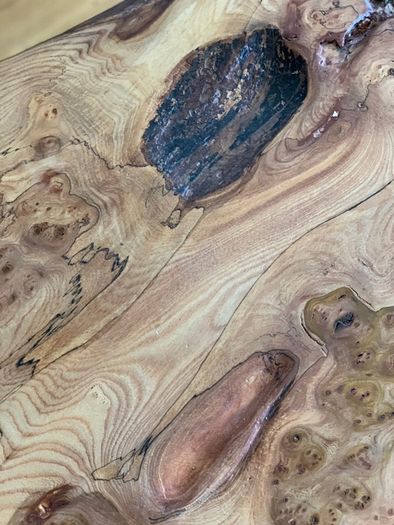 Very Rare Bog Oak Table