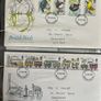 Collection of  81 UK First Day Cover stamps 1980 to 1986 in album plus 10 extra pages Image 3