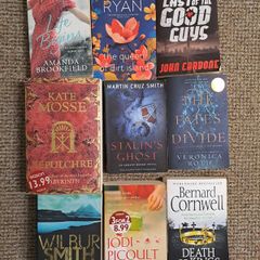 26 Fiction, Thriller, Historical, Fantasy
