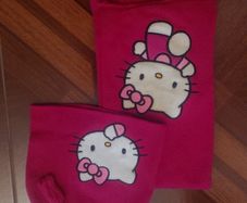 Hello Kitty Hat and Scarf