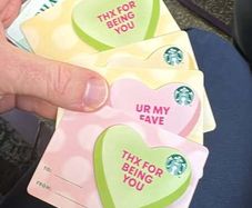 Starbucks Cards (Swapping)