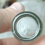 470 - Set of 6 Vintage Clear Glass Cork Screw Top Collectible Decorative Bottles Image 7