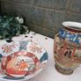 Antique Japanese Bowl & Vase Image 7
