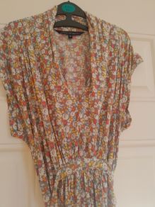 French Connection Floral Dress Size 12