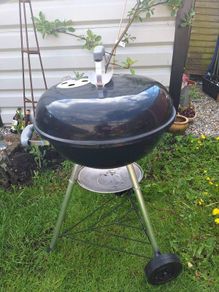 weber compact 47 and weber chimney