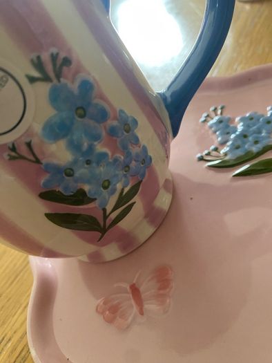 ShabbyChic Mug and Side Plate set