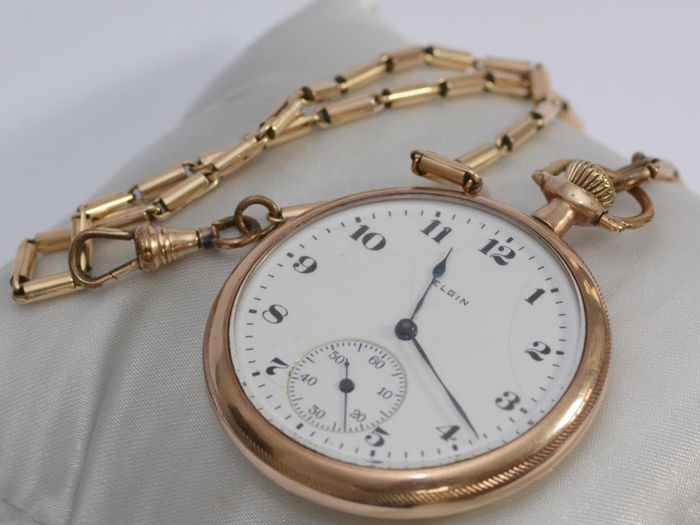 Vintage Elgin Gold  Pocket Watch