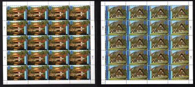 2001 United Nations  New York USA UNESCO World Heritage - Japan Commemorative Stamps Sheets United Nations Postal Administration Mint Never Hinged (MNH)