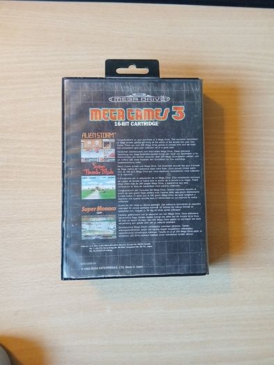 Mega Games 3 Boxed Megadrive