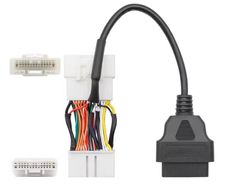 for Tesla Model 3 OBD Diagnostic Car Tools 12/20/26Pin Male Female to 16Pin Cable for Tesla Model Y Auto Adapter OBD2 Connector