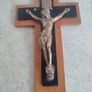 Old cross, Jesus Christ 16 X 10 CM. Image 2