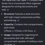 9 compartment document sorter Image 2