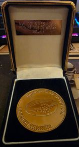 NW Counties 13-15s Amateur Rugby League winner medal