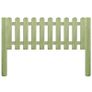 Picket Fence Impregnated Pinewood 5.1 m 110 cm 6/9cm Image 2