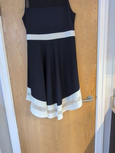 Quiz Navy Sleeveless Dress. Size. 18 (16).  B.N.W.T.