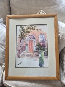 Beautiful Jim Mc Partlin Painting in frame