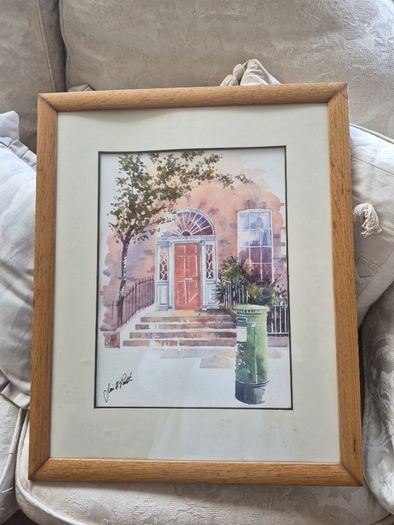 Beautiful Jim Mc Partlin Painting in frame