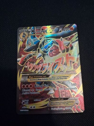 Pokemon Card : Mega Lucario ex 55a