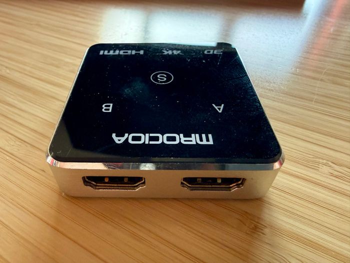 Mrocioa 4K HDMI Switch, 2-Port (A/B)