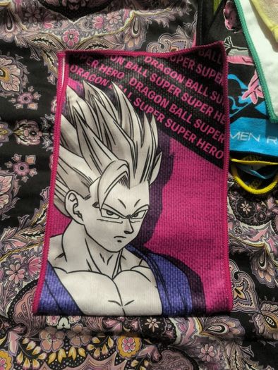 Bandai official dragon ball small towels hankies