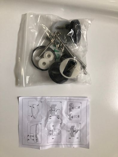 Brand new Cersanit WC & slim line soft close seat