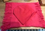 H&M pink hat & matching tube scarf for child (I.5-4yrs)