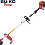 BU-KO 52cc Long Reach Petrol Multi Functional Garden Tool Including: Strimmer, Hedge Trimmer, Pruner Chainsaw, Brush Cutter & Extension Pole Image 2